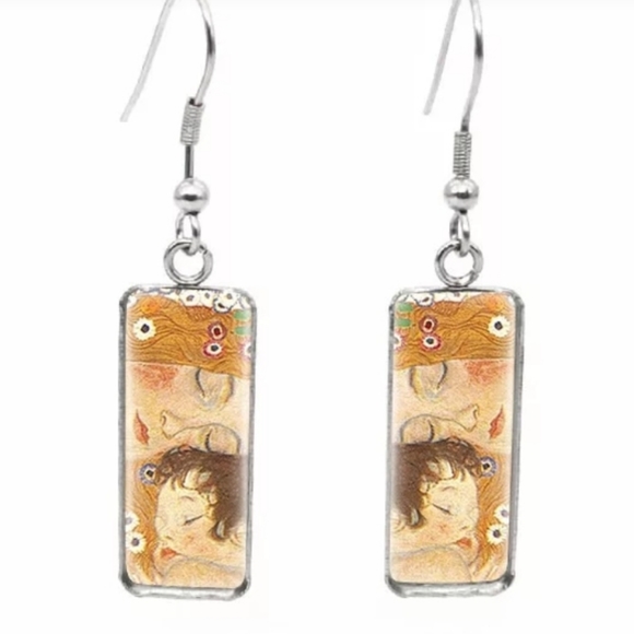 New Klimt dangle earrings. - Picture 1 of 1